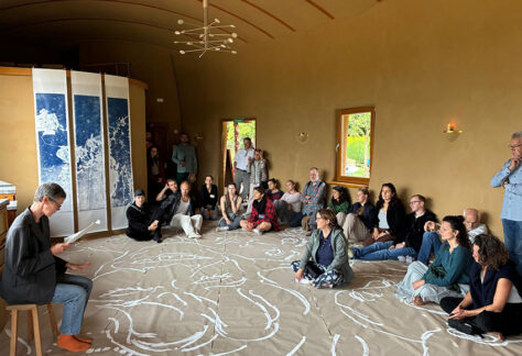 Lesung in der Ausstellung